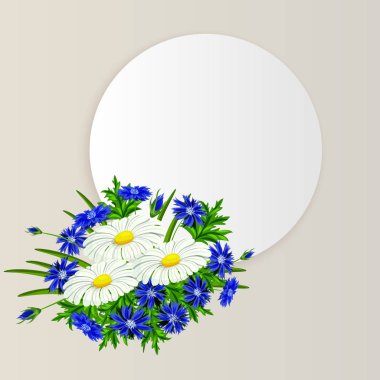 vektör çerçeve çiçek