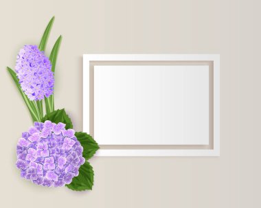 vektör çerçeve çiçek