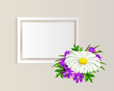 vektör çerçeve çiçek