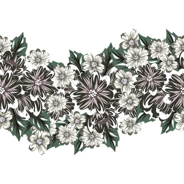 vektör sorunsuz çiçek deseni