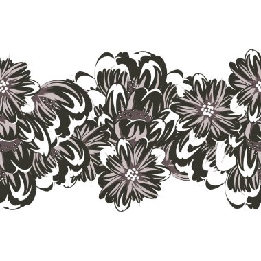 vektör sorunsuz çiçek deseni