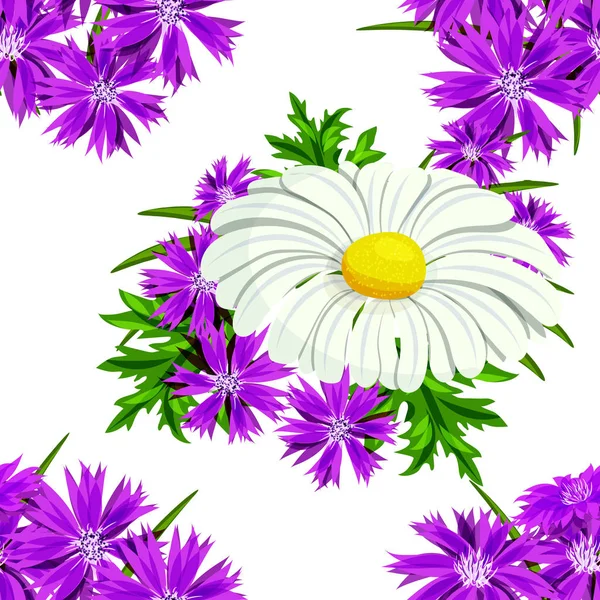 vektör sorunsuz çiçek deseni