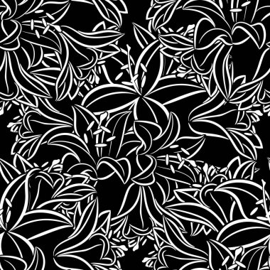 Kusursuz monokrom deseni