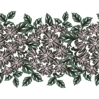 vektör sorunsuz çiçek deseni