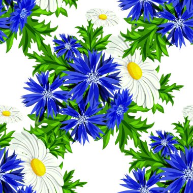 Ector sorunsuz çiçek deseni