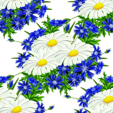 vektör sorunsuz çiçek deseni