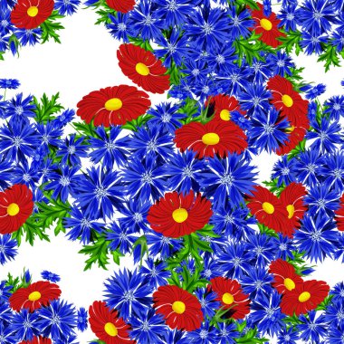 vektör sorunsuz çiçek deseni