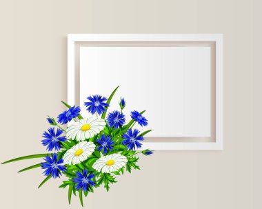 vektör çerçeve çiçek