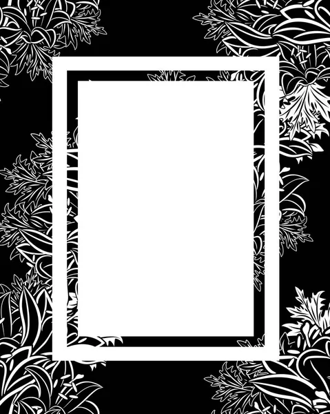 vektör çerçeve çiçek