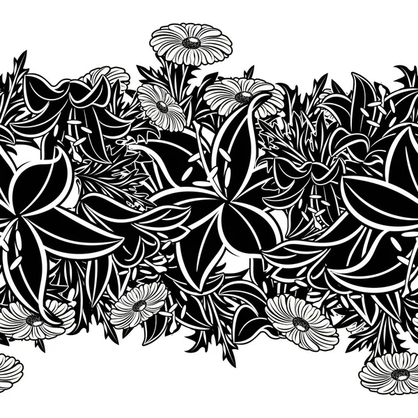 Kusursuz monokrom deseni