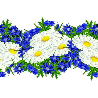 vektör sorunsuz çiçek deseni