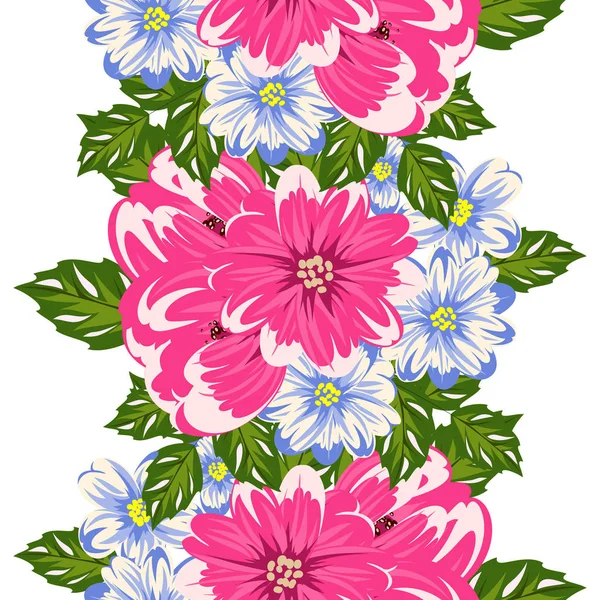 vektör sorunsuz çiçek deseni 