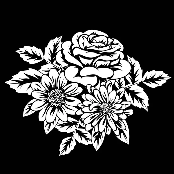 çiçekler tek renkli buket