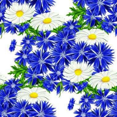 vektör sorunsuz çiçek deseni