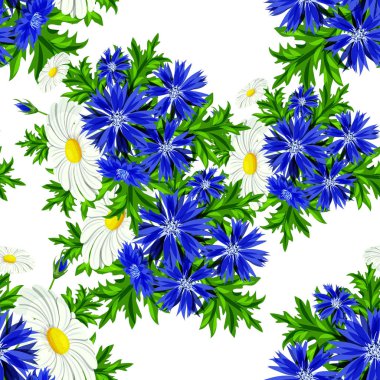 vektör sorunsuz çiçek deseni