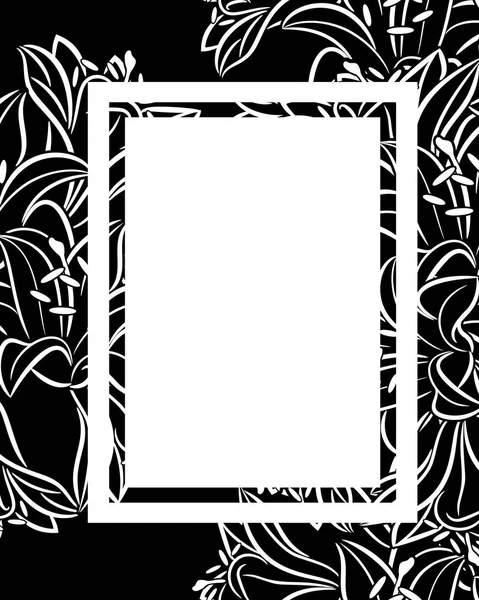 vektör çerçeve çiçek