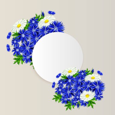 vektör çerçeve çiçek