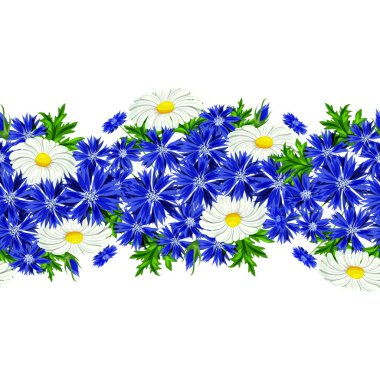 vektör sorunsuz çiçek deseni