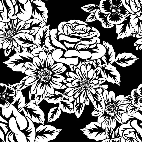 Kusursuz monokrom deseni