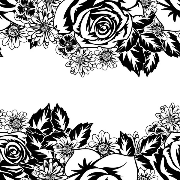 Kusursuz monokrom deseni