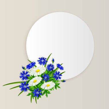 vektör çerçeve çiçek