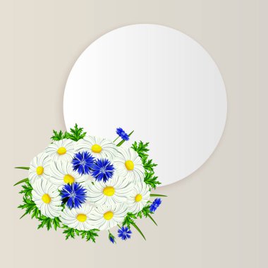 vektör çerçeve çiçek