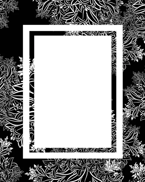 vektör çerçeve çiçek