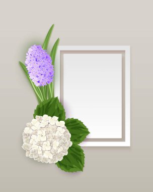 vektör çerçeve çiçek