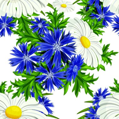 vektör sorunsuz çiçek deseni