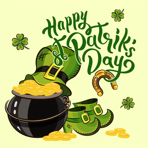 Ημέρα του St.Patrick. — Διανυσματικό Αρχείο