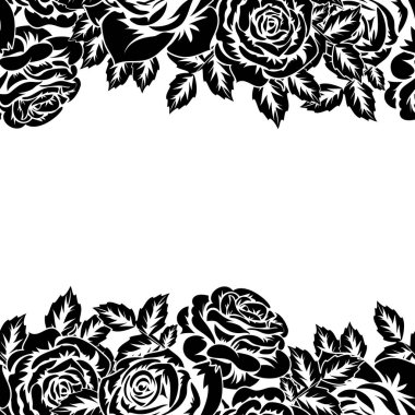 Kusursuz monokrom deseni