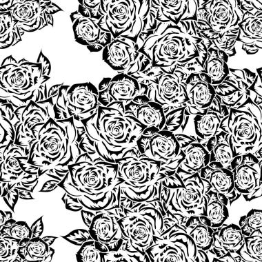 Kusursuz monokrom deseni