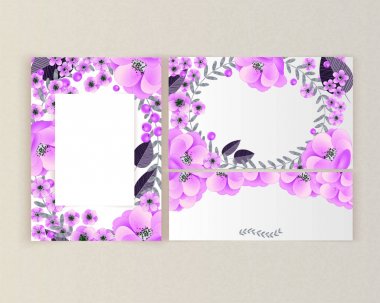 vektör çerçeve çiçek 