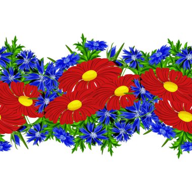 vektör sorunsuz çiçek deseni