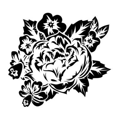 çiçekler tek renkli buket