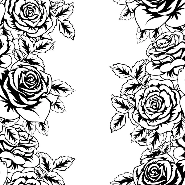 Kusursuz monokrom deseni