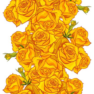 vektör sorunsuz çiçek deseni