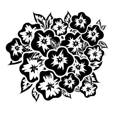 çiçekler tek renkli buket