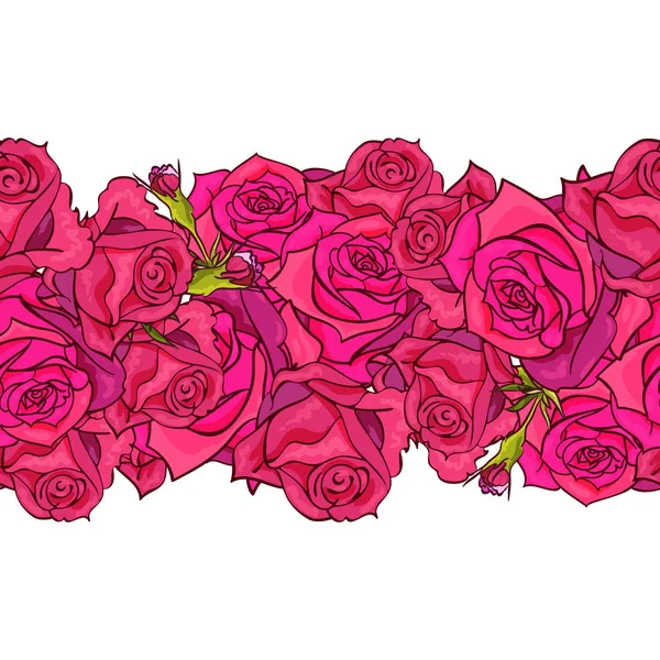 Tree red vector roses isolated ⬇ Vector Image by © BlackSpring1 ...