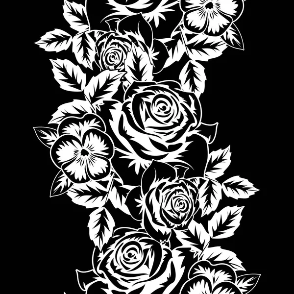 Kusursuz monokrom deseni 