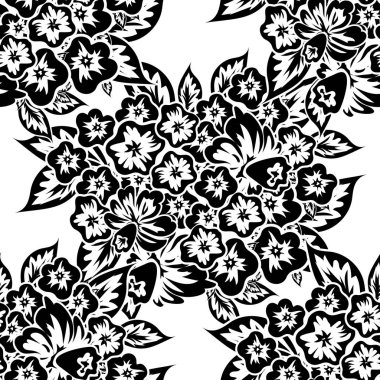 Kusursuz monokrom deseni