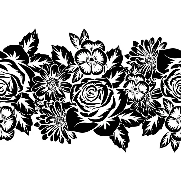 Kusursuz monokrom deseni