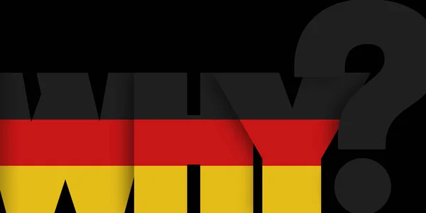 Soru neden Alman bayrağı renkleri