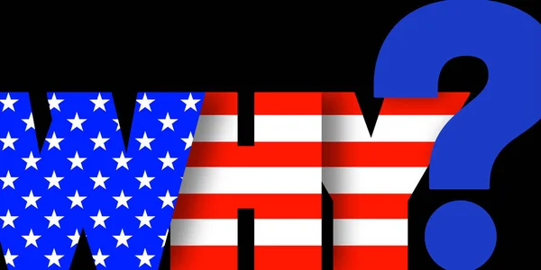 Soru neden ABD bayrağı renkleri 