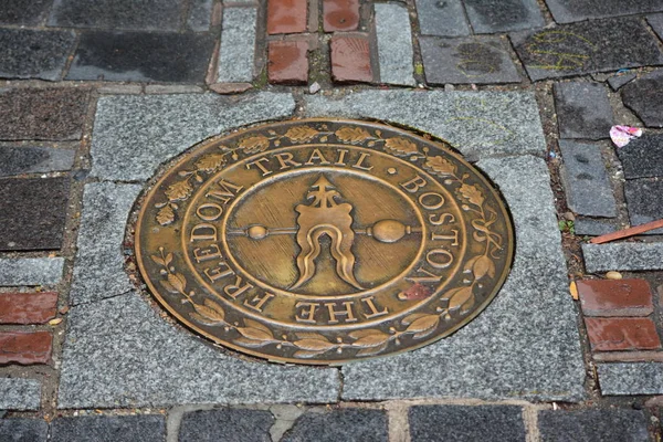 Beginn des Freedom Trail in Boston — Stockfoto