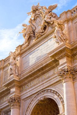 trevi Fountain Roma, İtalya 'da