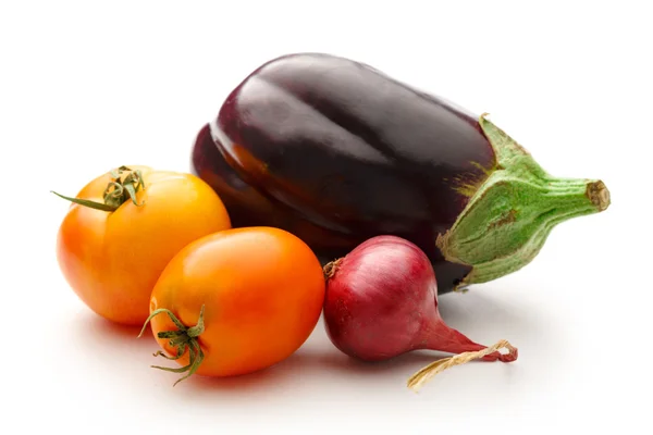 Farbenfrohes reifes frisches Gemüse — Stockfoto