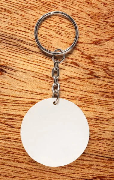 钥匙圈用圆形徽章 — 图库照片