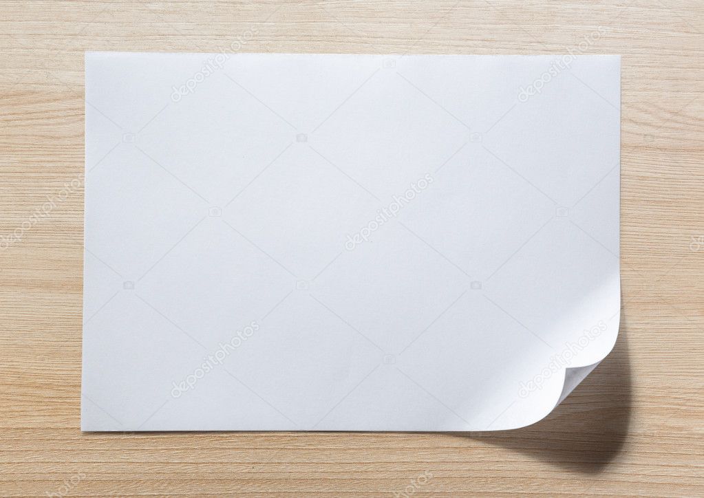 Piece of white blank paper stock photo. Image of sheet - 39464052