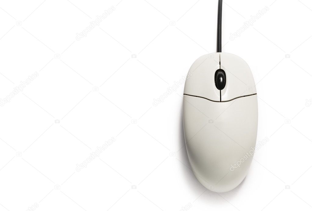 Computer mouse with wheel